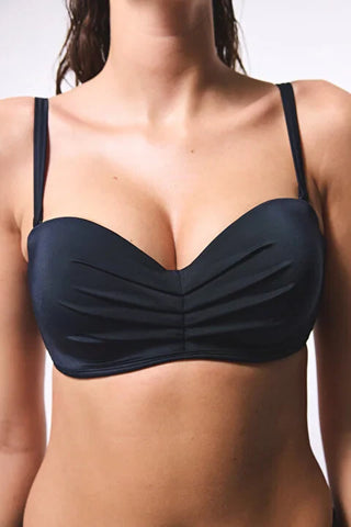 Penti Lotus Black Bikini Top