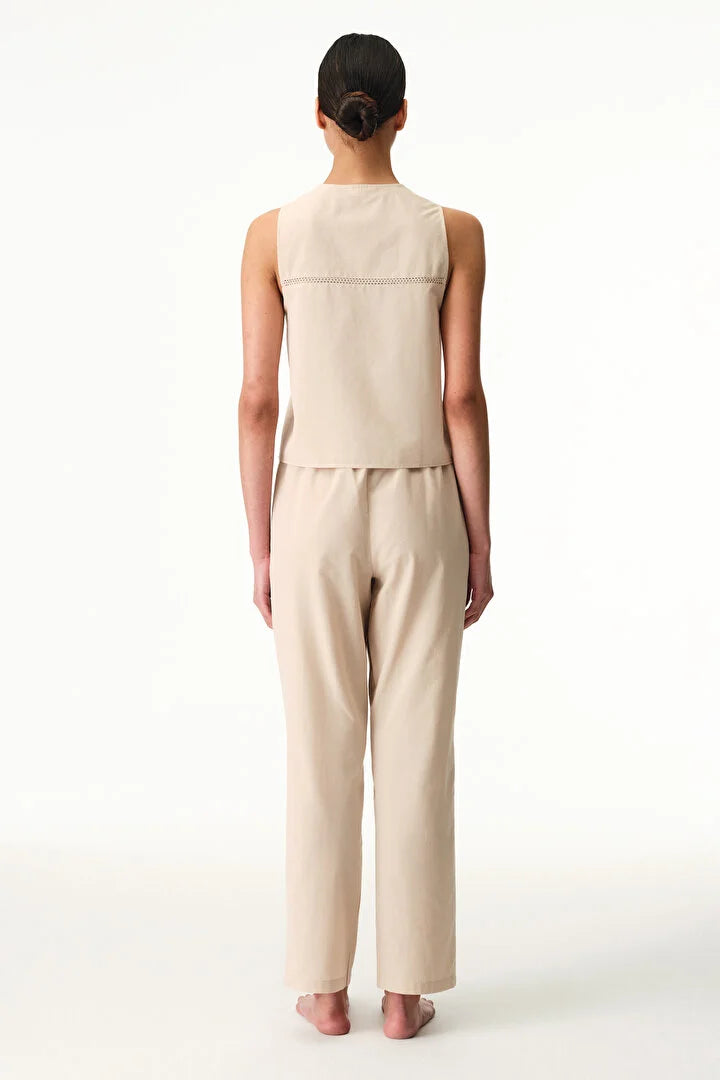 Penti Beige Belle Pants Pyjama Set