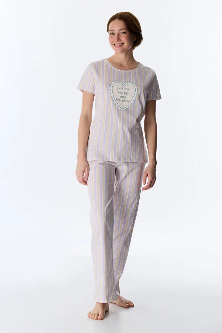 Penti Colorful Pants Pyjama Set