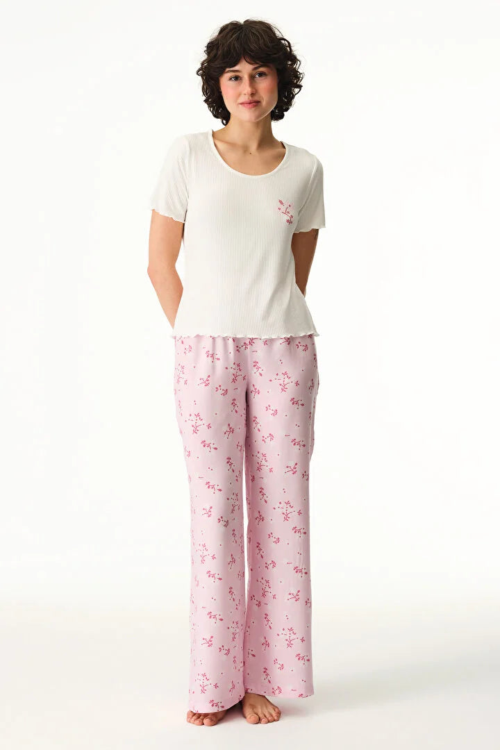Penti Pink Chloe Pants Pajama Set