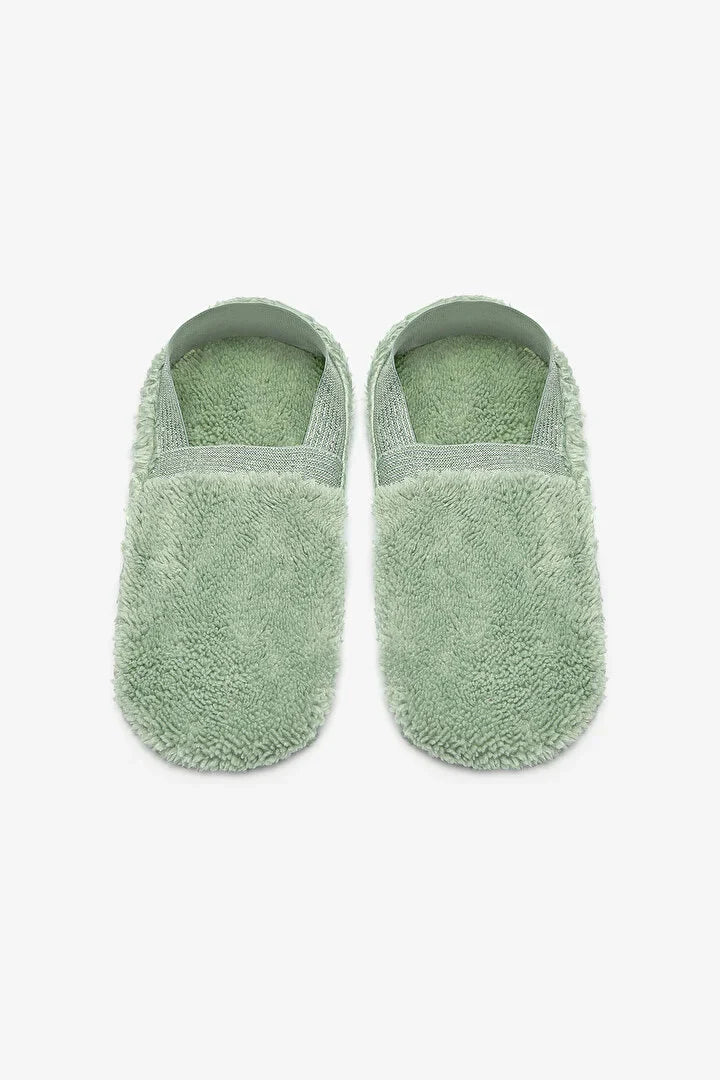 Penti Cozy Solid Light Green Home Socks