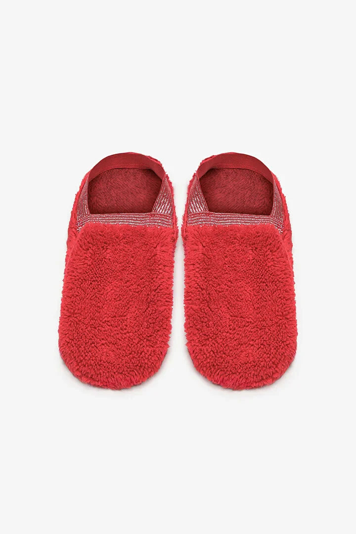 Penti Cozy Solid Red Home Socks