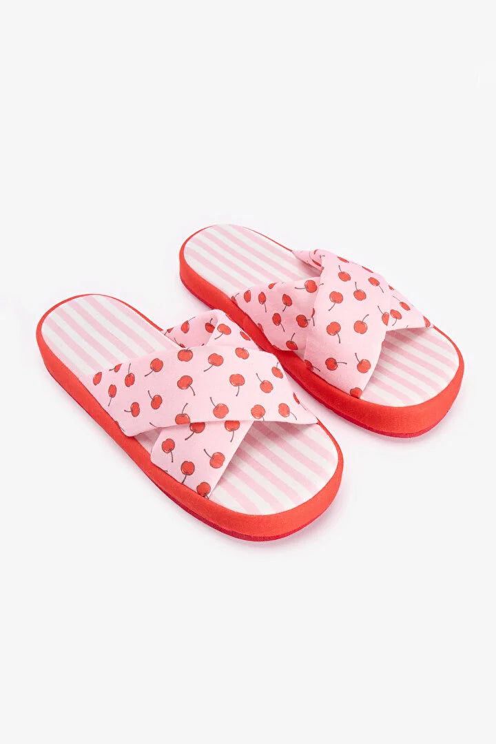 Penti Optical White Cherries Slippers
