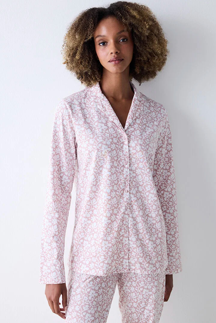 Penti Dreamy Pink Shirt Pyjama Set