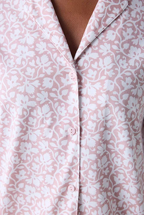 Penti Dreamy Pink Shirt Pyjama Set