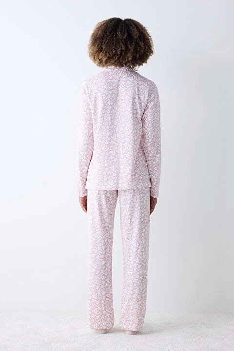 Penti Dreamy Pink Shirt Pyjama Set