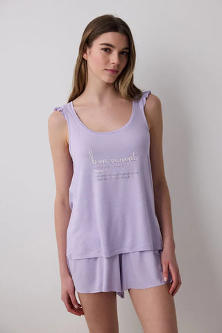 Penti Bon Vivant Short Lilac PJ Set
