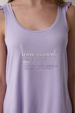 Penti Bon Vivant Short Lilac PJ Set