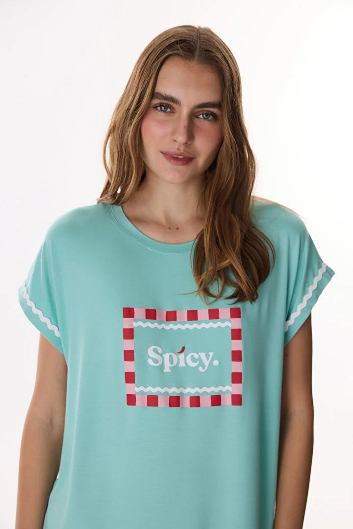 Penti Mint Green Nightgown