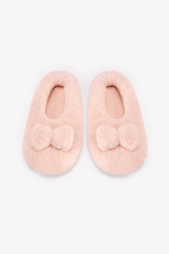 Penti Soft Pink Softy Bow House Slippers