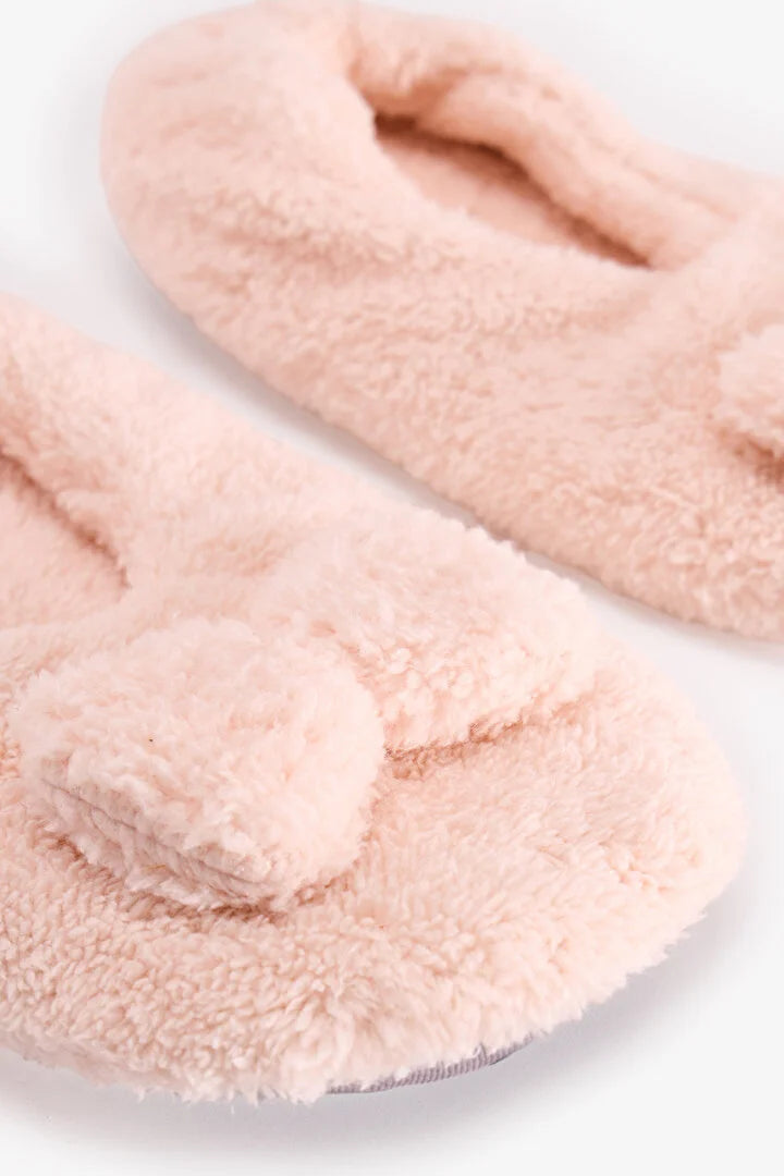 Penti Soft Pink Softy Bow House Slippers