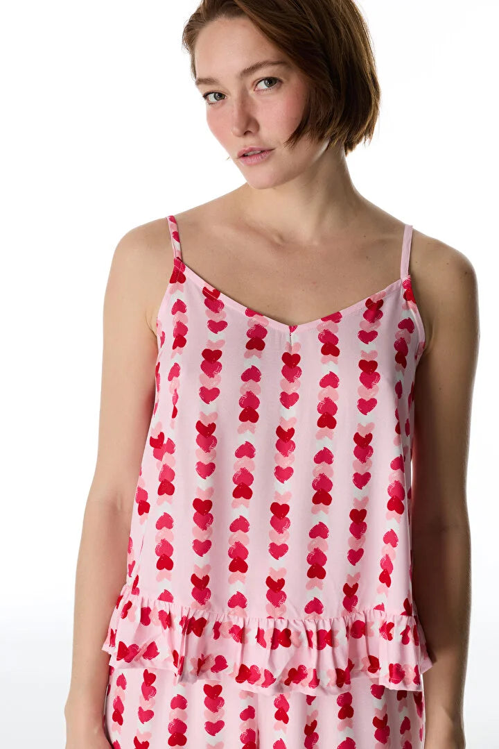 Penti Light Pink Carrie Pants Pajama Set