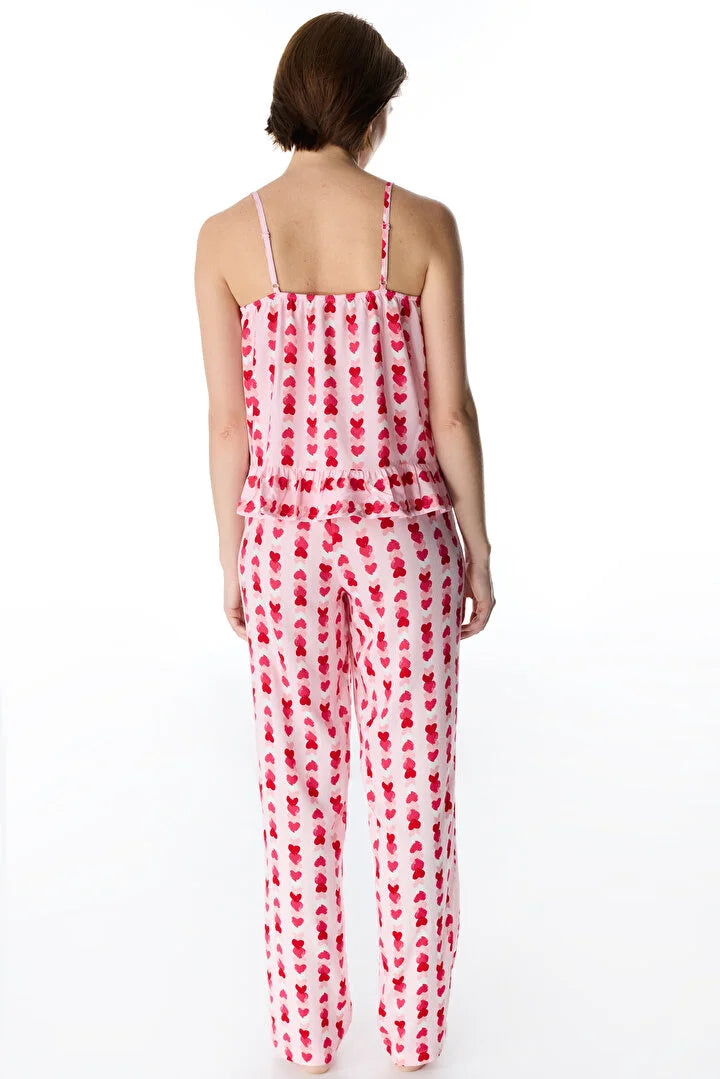 Penti Light Pink Carrie Pants Pajama Set