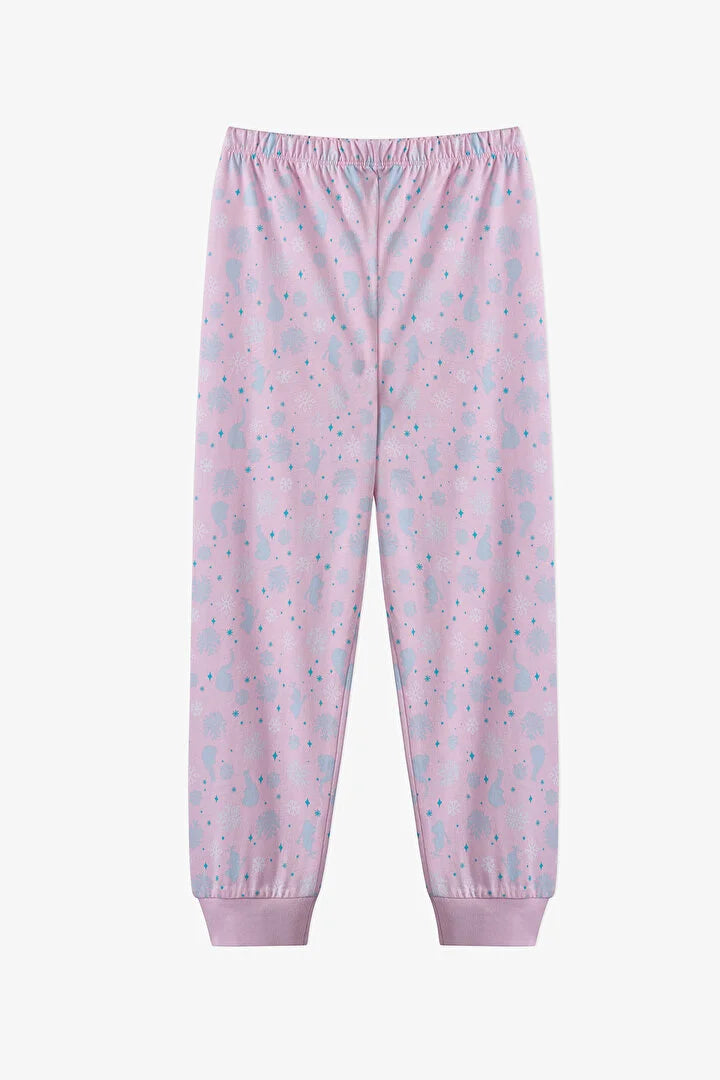 Penti Light Pink Girls Licensed P.Frozen Pajama Set