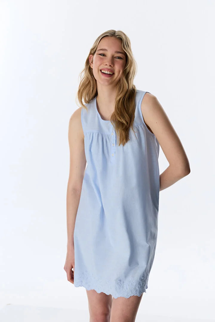 Penti Blue Relax Time Nightgown