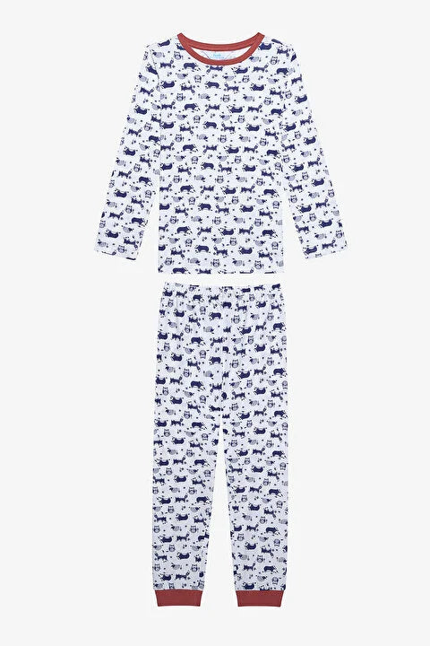 Penti 2 In 1 Multi Color Kids Pyjama Set