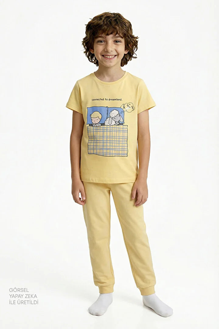 Penti Blue Boys Sheepy 2in1 Pajama Set