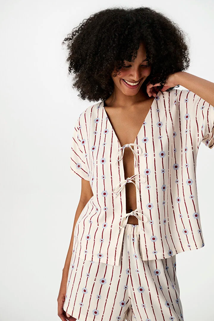 Penti Colorful Floral Bliss Shorts Pyjama Set