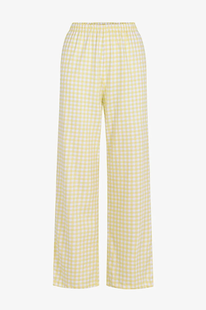 Penti Light Yellow Sleepy Soul Pants Pajama Set