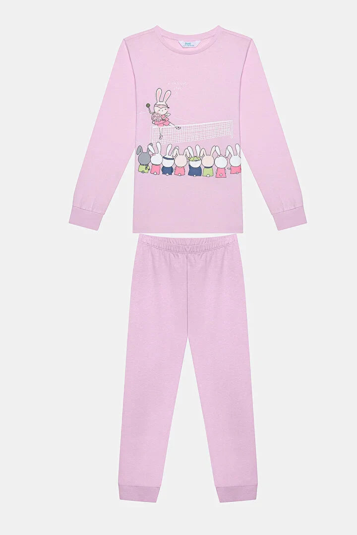 Penti Pickel Bunny Multi Color 2 In 1 Pyjama Set