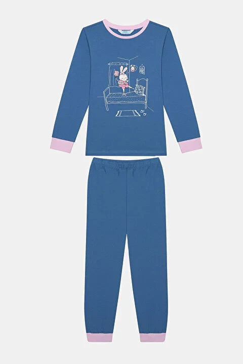 Penti Pickel Bunny Multi Color 2 In 1 Pyjama Set