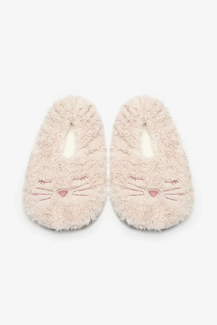 Penti Sleep Cat Light Pink Home Socks