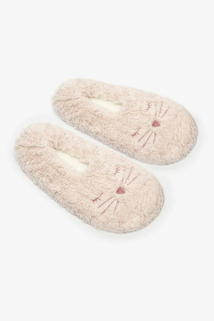 Penti Sleep Cat Light Pink Home Socks