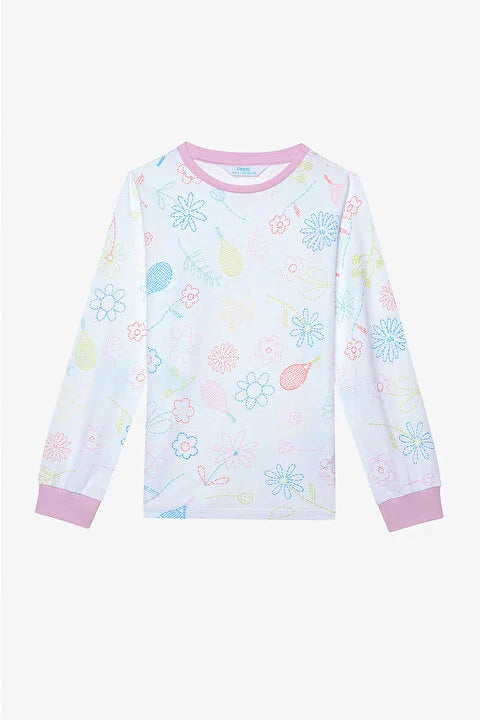 Penti 2 In 1 Multicolor Pyjama Girls Set