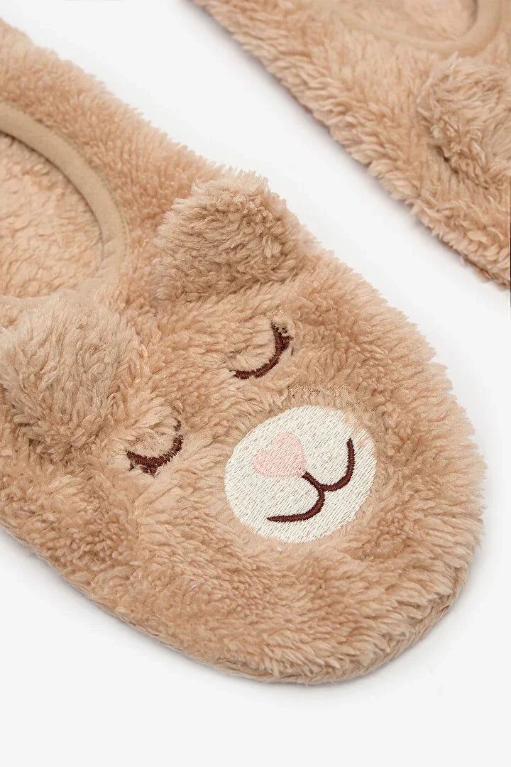 Penti Cute Bear Beige Home Socks