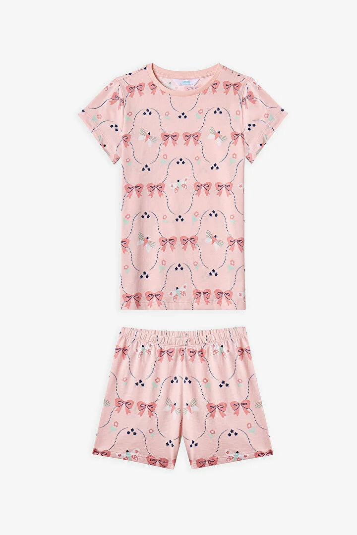 Penti Girl Short Sleeved 2 in 1 Pyjama Set