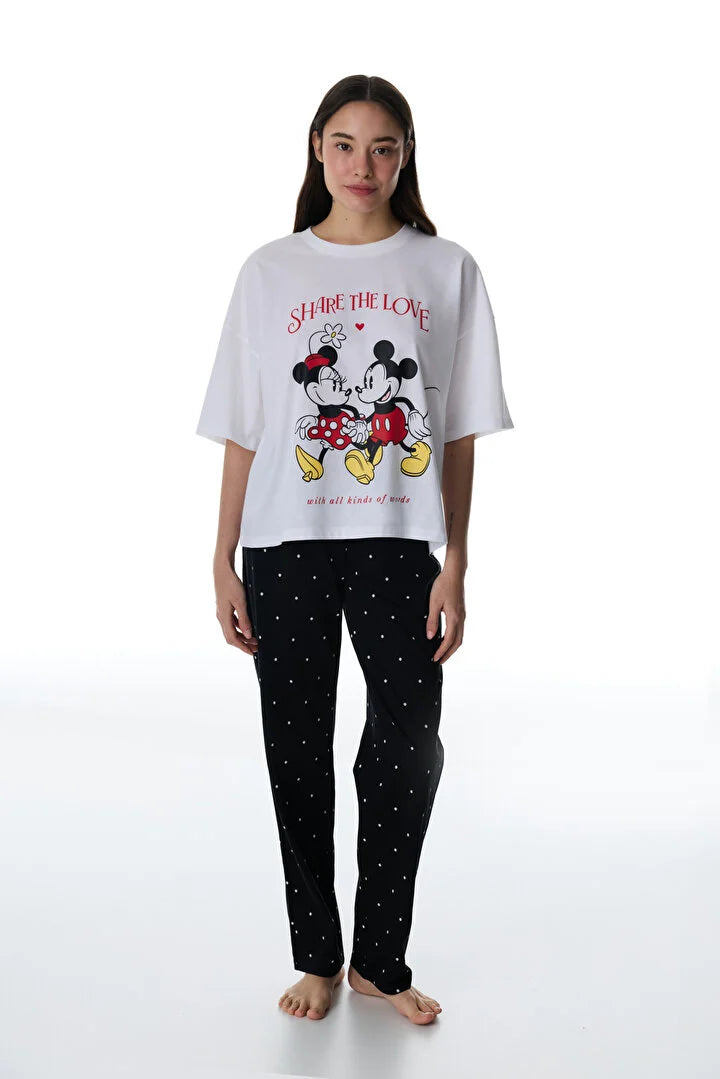 Penti Optic White" Share The Love" Pyjama