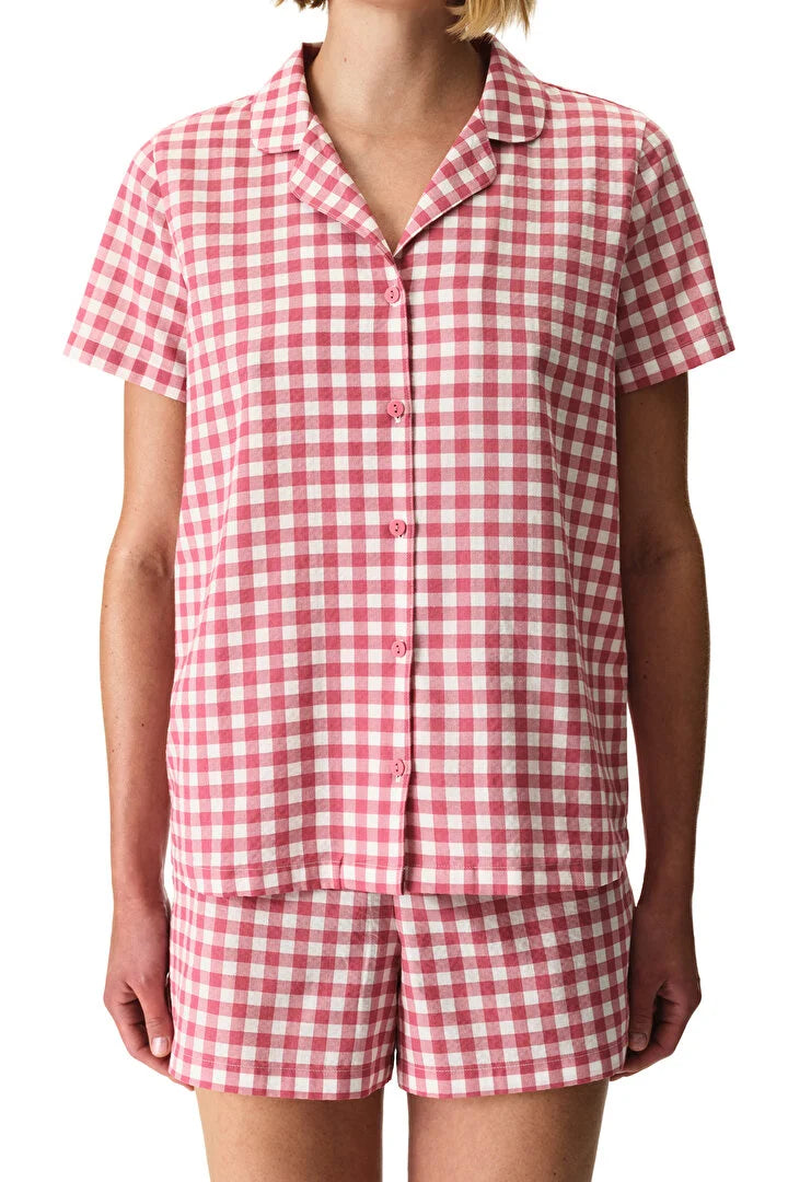 Penti Rose Dust Pink Shirt & Shorts Pyjama Set