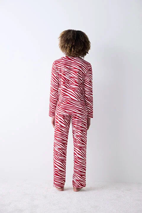 Penti Red Zebra Pant Pyjama Set