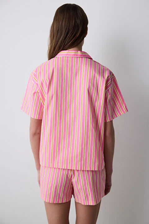Penti Mara Shirt Short Pink PJ Set