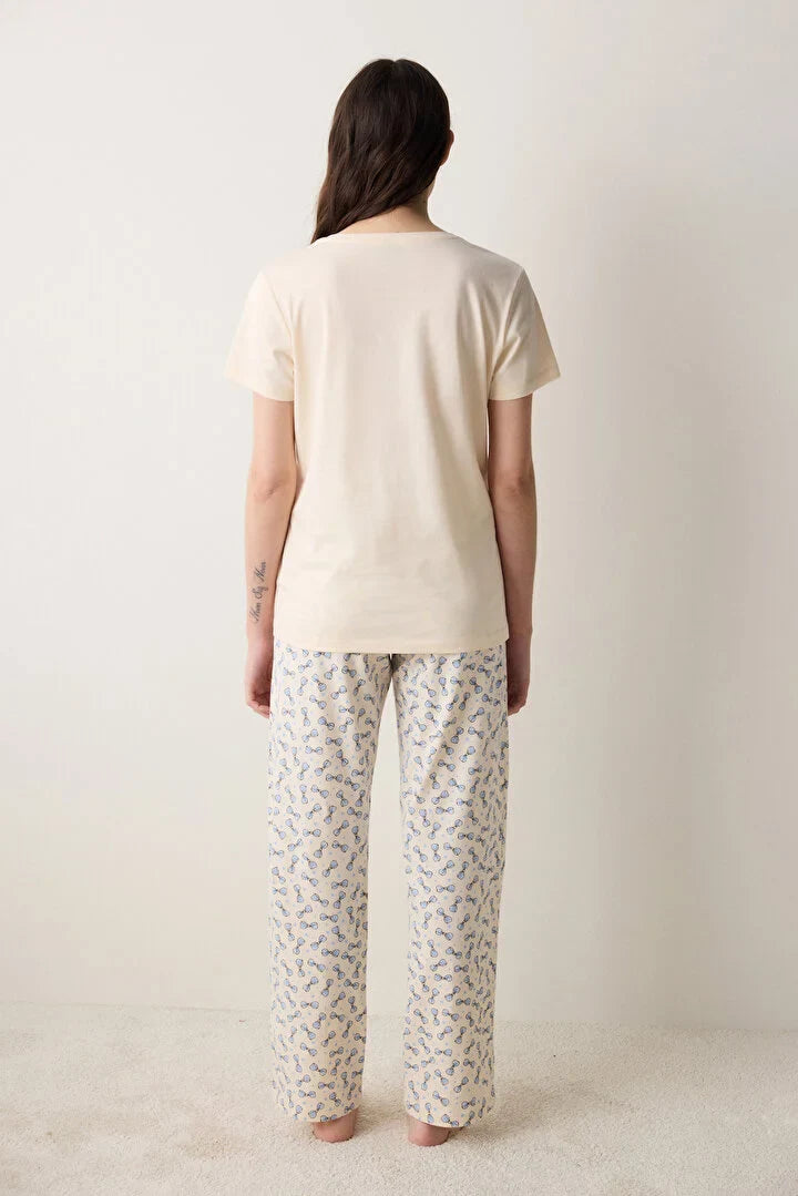 Penti Cuteness Pant Cream Pj Set
