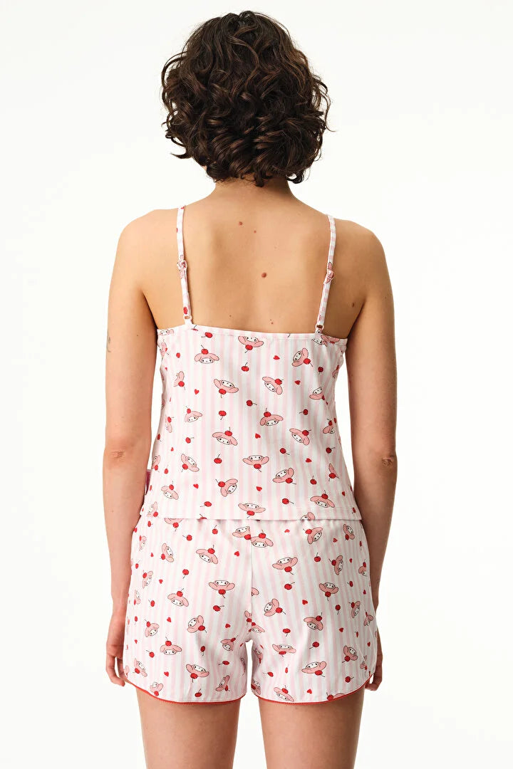 Penti Pink Shorts Pyjama Set