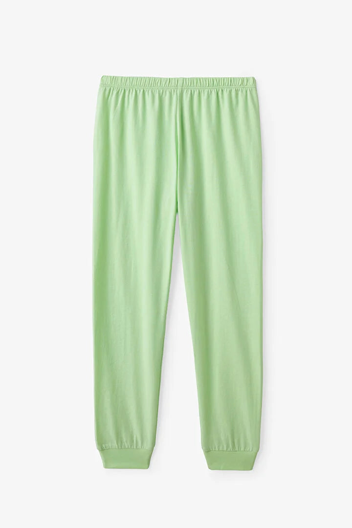 Penti Light Green Boys Sleepasaurus 2in1 Pajama Set