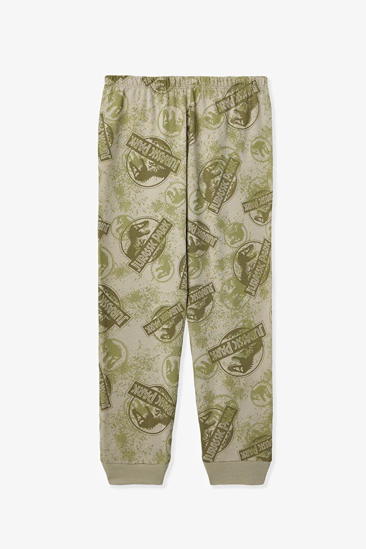 Penti Khaki Boys Jurassic Park Pajama Set