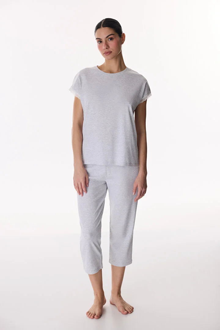 Penti Light Grey Pajama Set