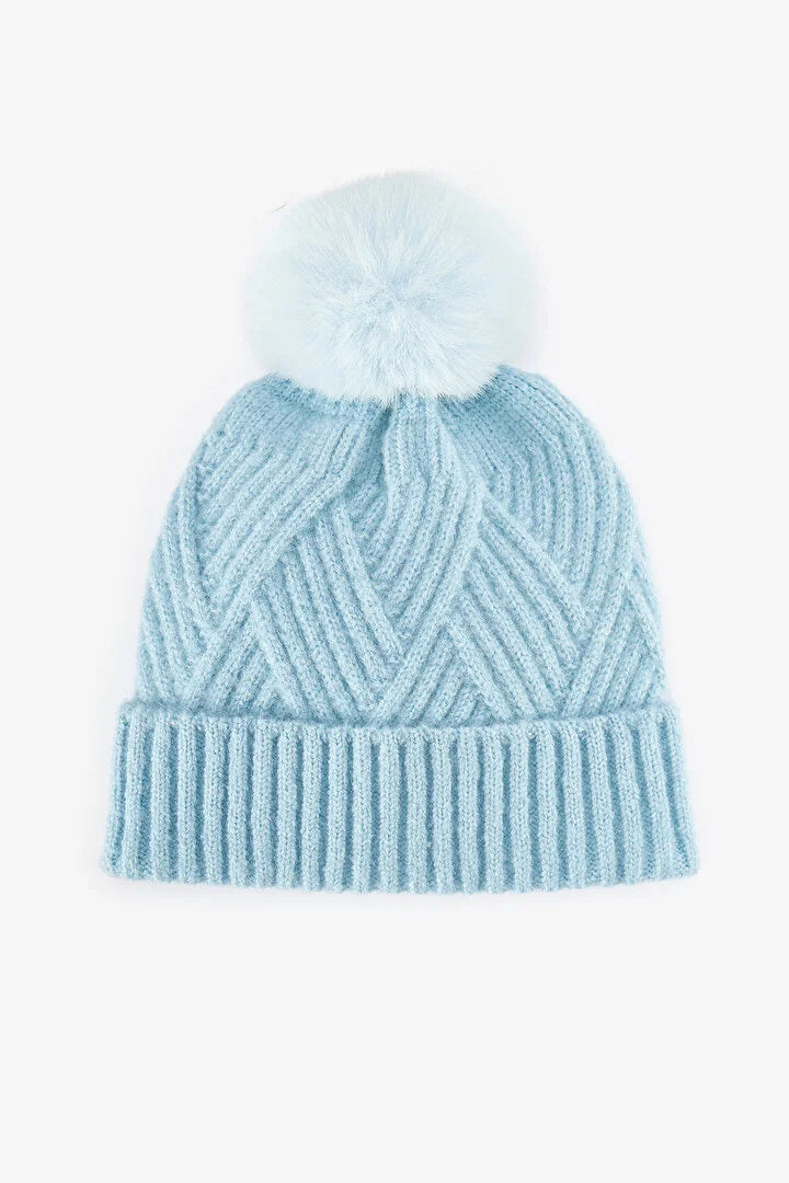 Penti Blue Luisa Striped Beanie