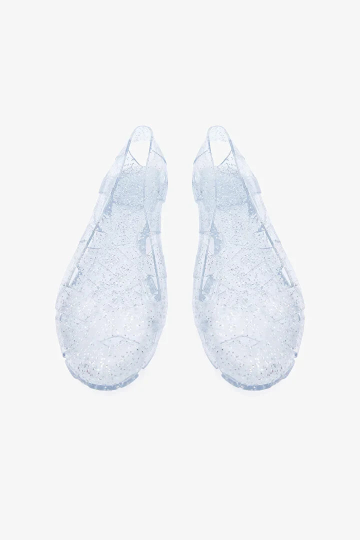 Penti Jelly Silver Color Sea Shoes