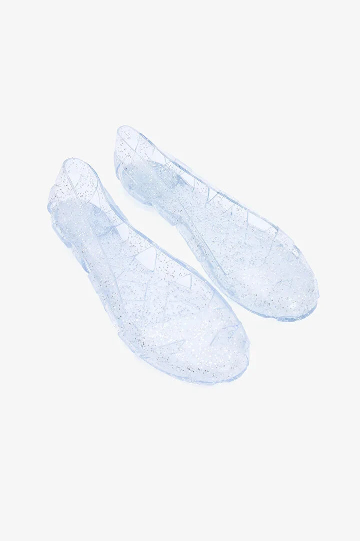 Penti Jelly Silver Color Sea Shoes