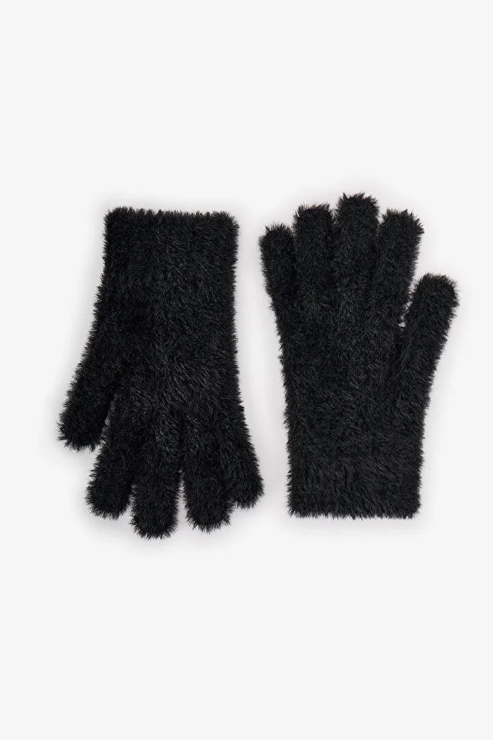 Penti Black Flora Gloves