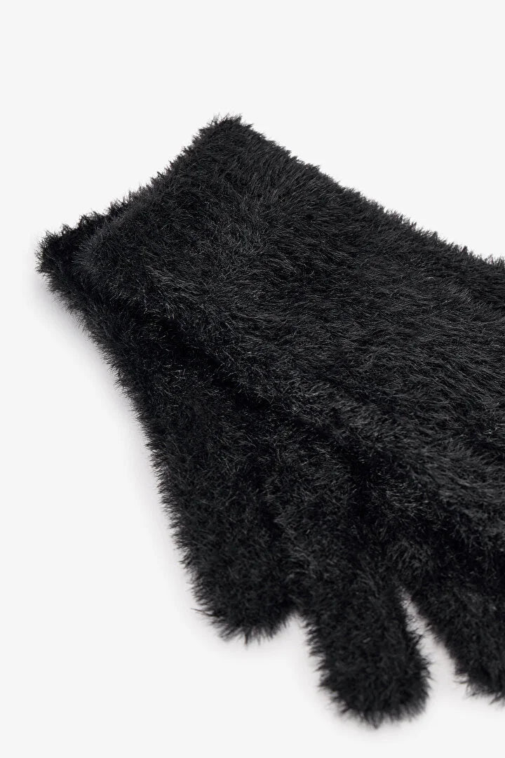 Penti Black Flora Gloves