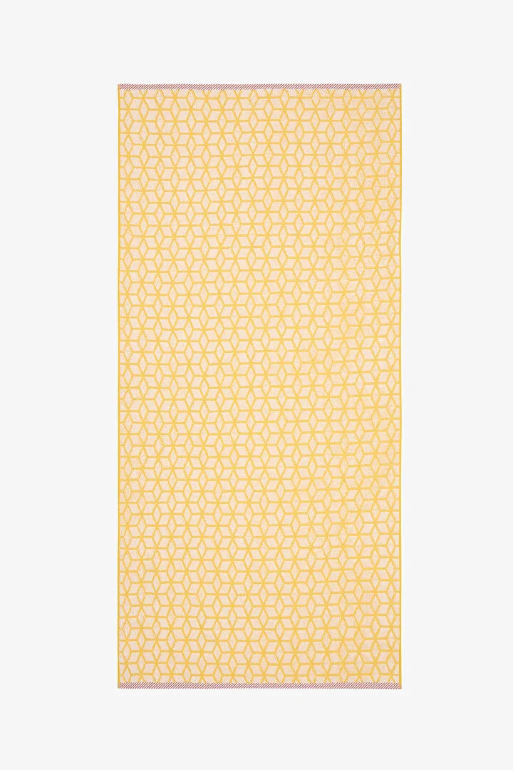 Penti Yellow Embroidery Towel