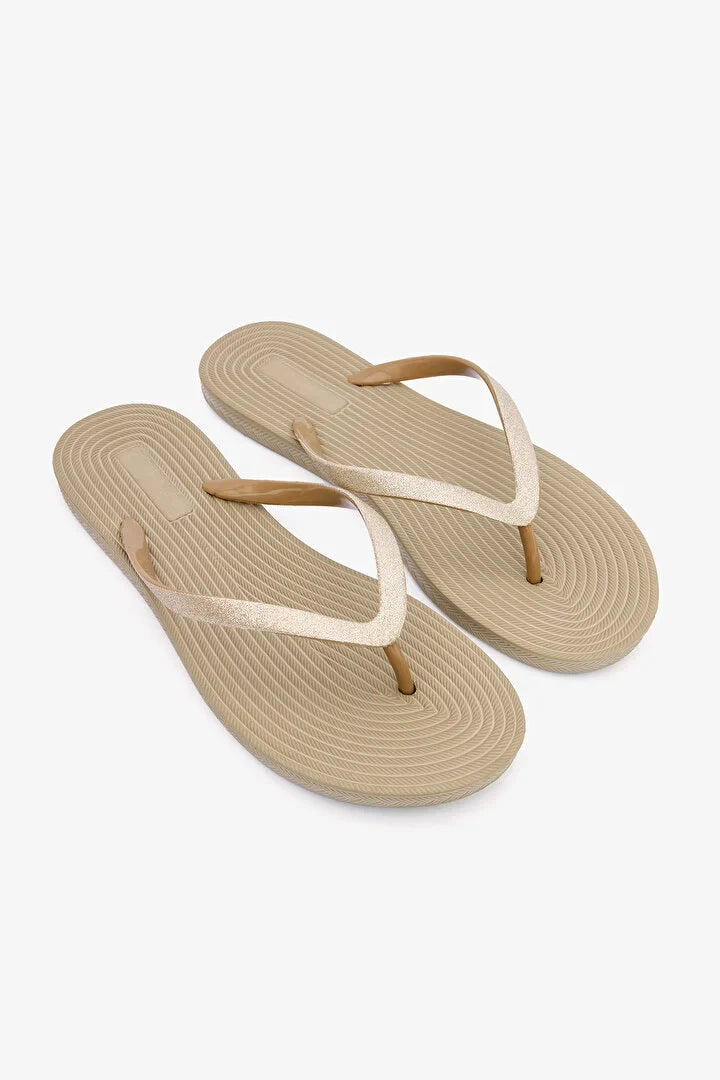 Penti Daily Gold Color Slippers