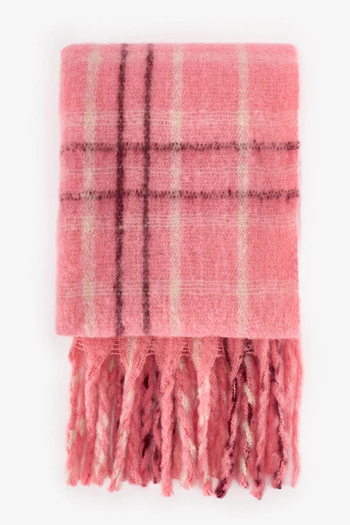 Penti Light Pink Clara Striped Scarf