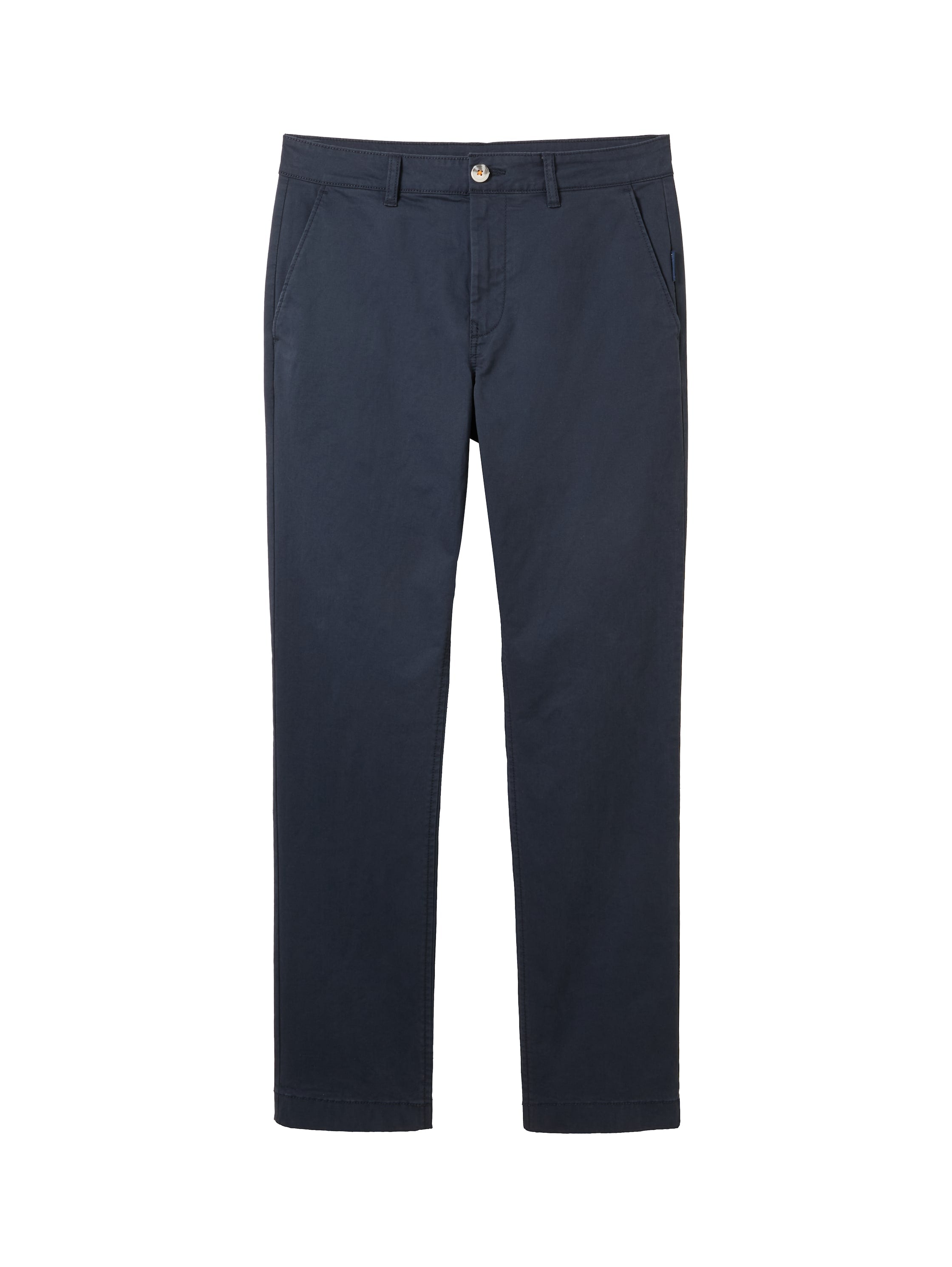 Tom Tailor Navy Pants With Slanted Side Pockets