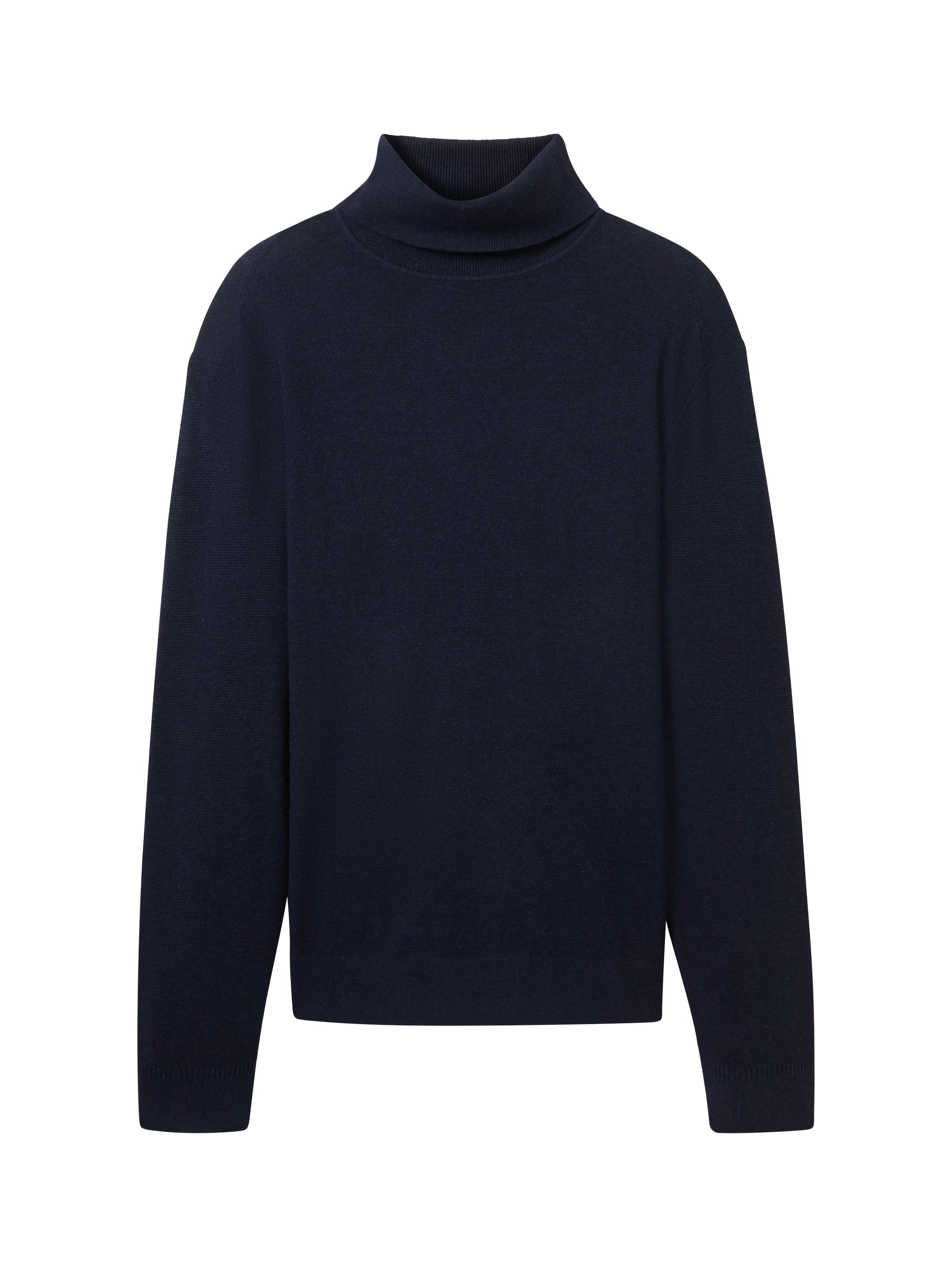 Tom Tailor Soft Turtleneck Navy Sweater