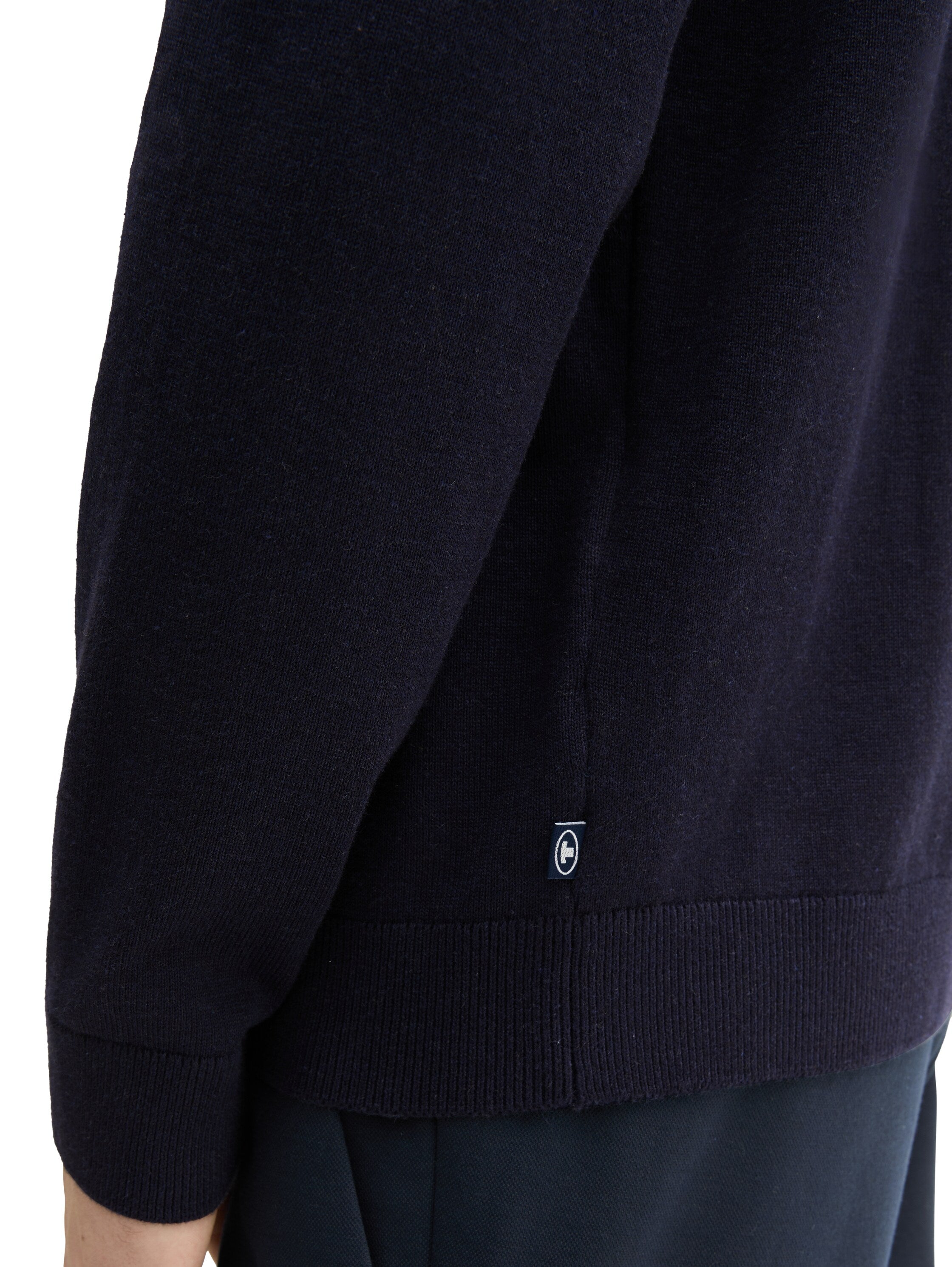 Tom Tailor Navy Basic Round Neck Sweater